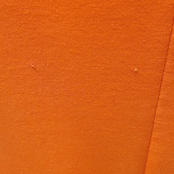 For G and PL Women's Pumpkin Top Size Large Orange with Face 3/4 Sleeves - Picture 7 of 7